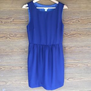 J Crew Royal Blue Dress With Pockets | Size 4